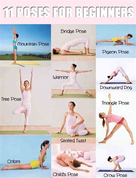 Poses yoga poses is a comprehensive list of postures and asanas - Work ...