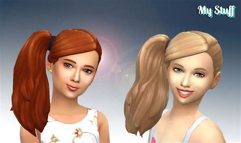 Sims 4 Ponytail