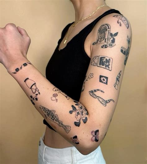 patchwork tattoo 8