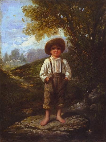 The Barefoot Boy, 1860 - Eastman Johnson - WikiArt.org