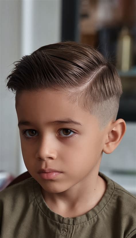 modern boys summer haircuts  kids fade mohawk mullet short