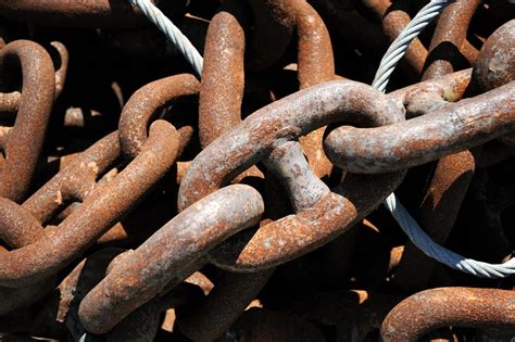 Rusted chain – SafetyAtWorkBlog