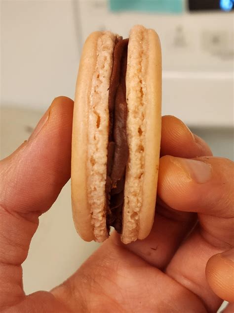 time making macaron sandwich cookies
