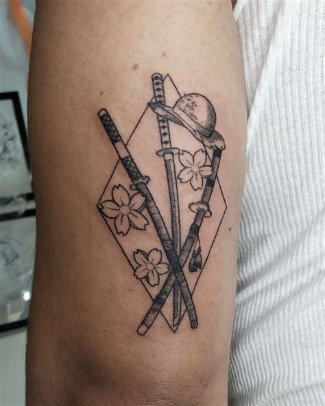 Simona on Instagram: "A fun One Piece tattoo from today ️ Thank you