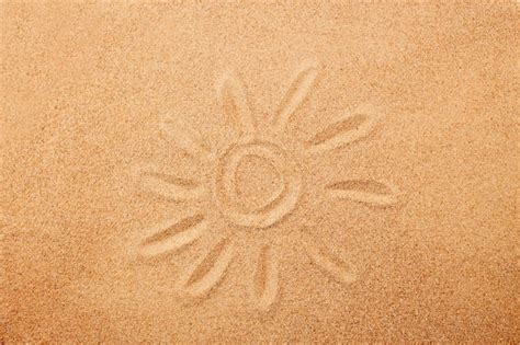premium photo  sun  painted   sand sand texture natural