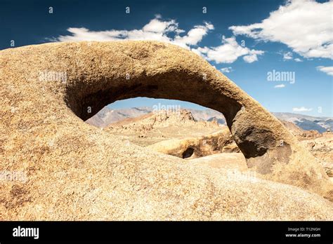 alabama hills rock formations stock photo alamy