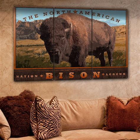 The North American Bison Buffalo Tatanka Western - Etsy