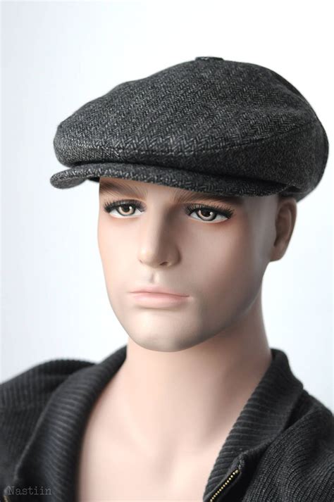 Mens newsboy hat Womens newsboy cap Mens driving cap Grey | Etsy