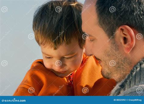 father  son portrait picture image