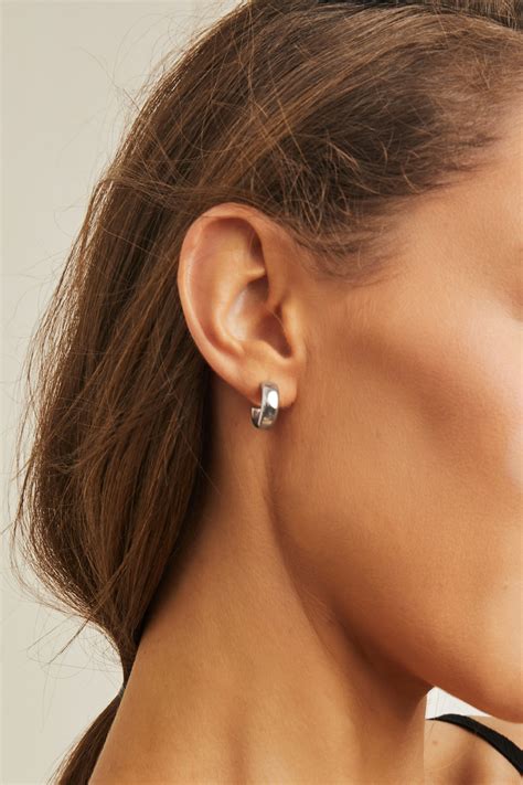 Open-Back Hoop Earrings