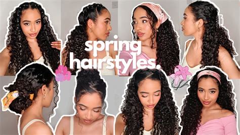 cute curly girl hairstyles  hairstyles  thin curly hair