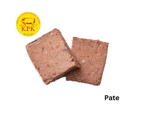 pate sliced  kpk foods trading thailand