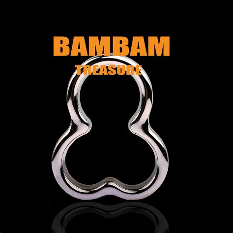 Metal Penis Scrotum Ring, 100g Heavy Weight Training Ring, Men Cock