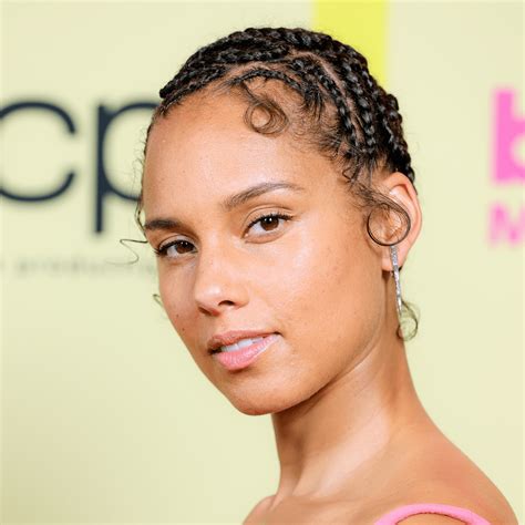 Alicia Keys Braided Hairstyles