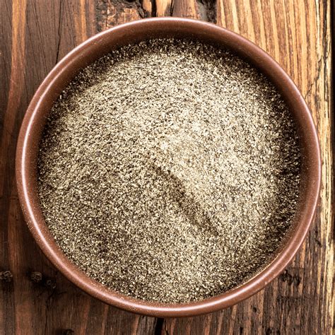 white pepper ground