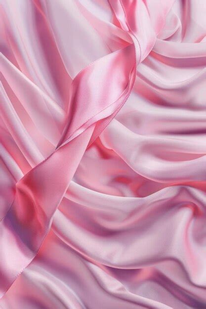 Pink Satin CloseUp | Premium AI-generated image