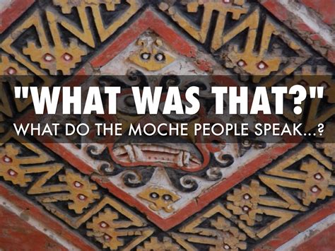 The Moche Civilization by McKaia Ryberg