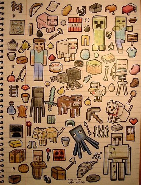 amazing minecraft drawings minecraft drawings minecraft minecraft art