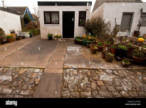 Fishing village in Scotland Stock Photo - Alamy