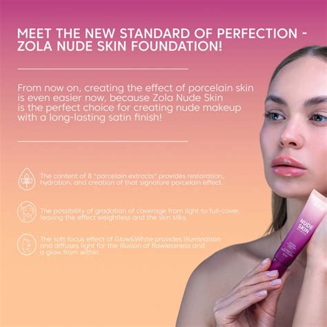ZOLA | Nude Skin Foundation – Browstar Cosmetics
