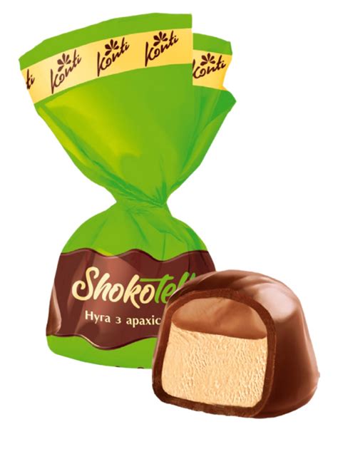 Конфеты Konti Shokotel Нуга с арахисом | отзывы