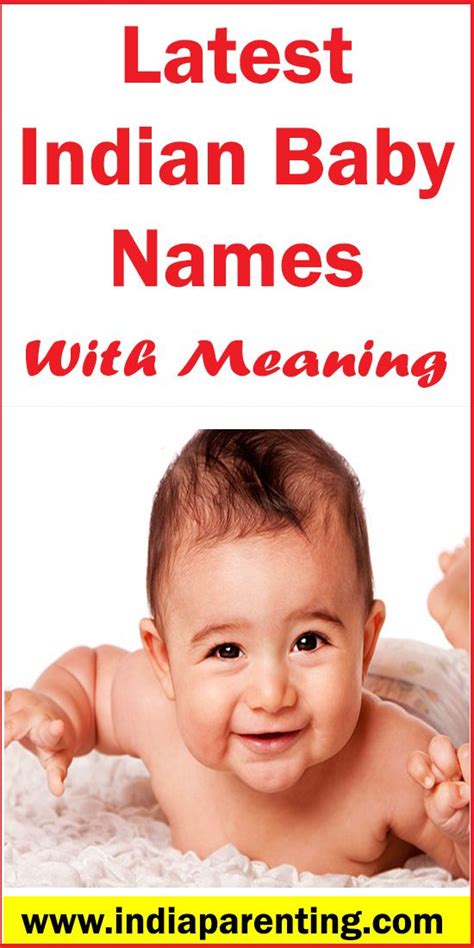 Latest indian baby names with meaning – Artofit