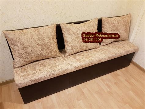 Диван для Узкой Кухни, Коридора с Ящиком + Спальным Местом ...