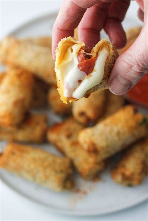 Easy and Quick Air Fryer Cheese Sticks with Secret Ingredient to Keep Cheese Inside | Foodtalk