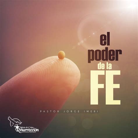 el poder de la fe