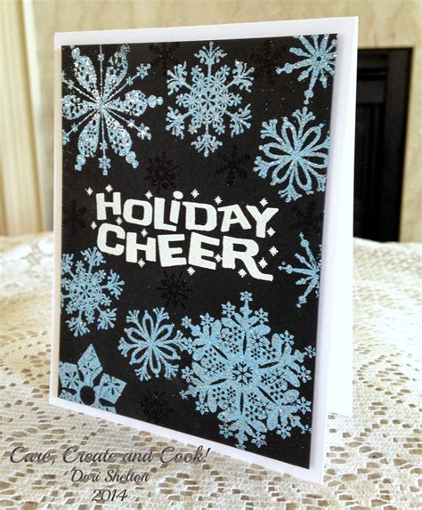 Perfectly Created Chaos!: 25 Days of Christmas Cards: Day 7, "Sparkly ...