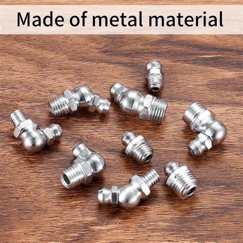 snapklikcom  pcs metric grease fittings kithydraulic grease zerk