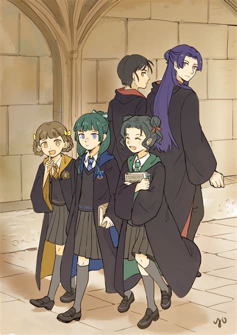 maomao, jinshi, gaoshun, xiaolan, and shisui (wizarding world and 2