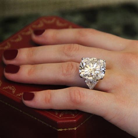 20.30-carat cushion-cut diamond ring | Cartier | The Jewellery Editor