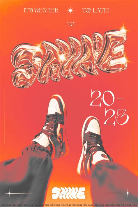 shine poster blender