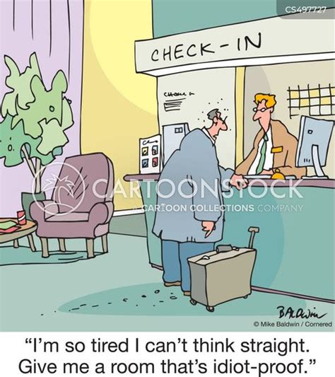 hotel lobby cartoons  comics funny pictures  cartoonstock