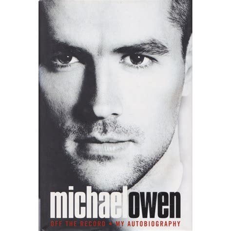 Michael Owen Signed Autobiography Hardback Book 25160