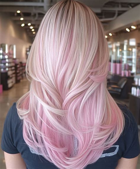 Pin by Lily on hairz | Hair color pink, Blonde hair with pink