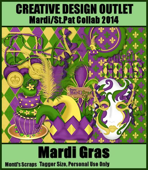 Always' Creations: CDO Designers Mardi Gras/St. Patty Collab 2014