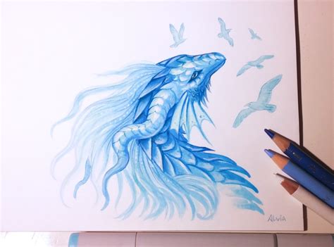 Sea dragon by AlviaAlcedo on DeviantArt