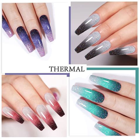 Glitter Gel Nail Design Ideas