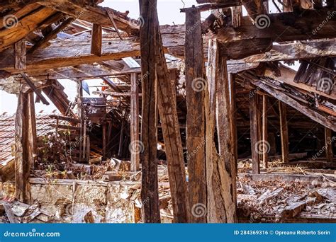 The Inside of Abandoned House Stock Photo - Image of empty, damaged ...