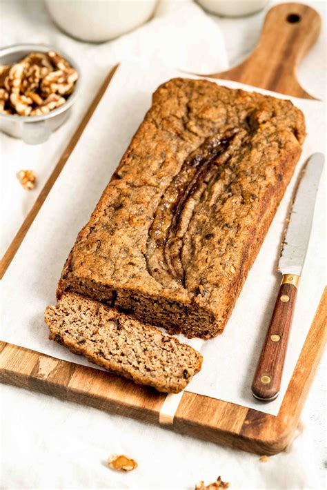 Healthy Bananas Foster Bread for breakfast - Living in Flux