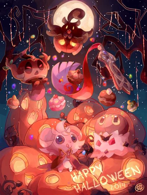 Pokemon Halloween Wallpapers - Top Free Pokemon Halloween Backgrounds ...