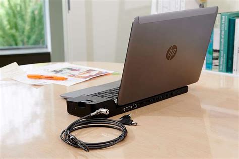 HP UltraSlim Dock 2013 Docking Station for EliteBook Business Machine ...