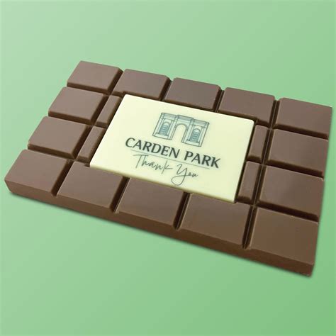 Edible Print Editions - Logo Chocolate Bar - Coronation Promotions