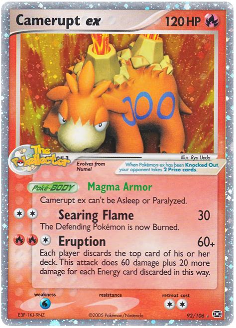 Camerupt pokemon card value