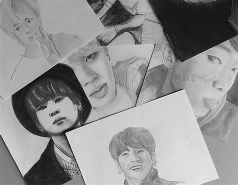 bts portrait study  behance