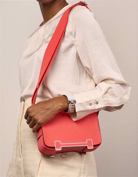 Hermès Geta Chèvre Mysore Rose Texas | SACLÀB