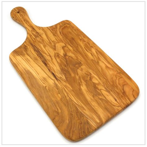 cutting board  handle  olive wood  triggerfish cookshop