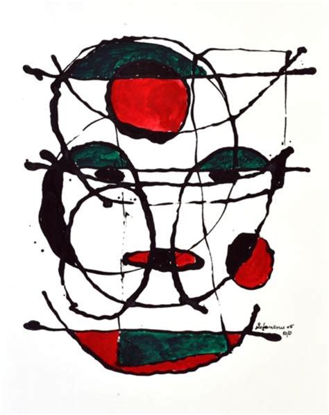 Nameless Actor, 2005 - George Stefanescu - WikiArt.org